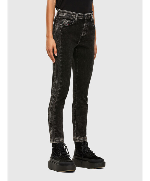DIESEL（ディーゼル）の「レディース デニム スリムフィットブラック 