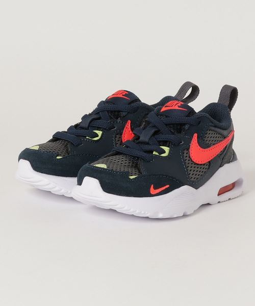 NIKE(ナイキ)の「ベビー NIKE ナイキ AIRMAX FUSION (TD) 12-16 ナイキ エア マックス フュージョン TD CJ3826-400 400DPOCN/BRTCRM(スニーカー・キッズ・ブルー系その他・13/16/15 /12/14)」の1枚目の写真