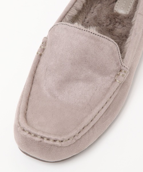 GLOBAL WORK(グローバルワーク)の「フワモコ撥水モカシン/893372(モカシン/デッキシューズ・レディース・ブラック/ブラウン/アイボリー/グレー/ブラウン系その他/ダークグレー/ダークブラウン/ライトグレー/その他/ブラウン系その他7・SMALL/MEDIUM/LARGE/X-LARGE)」の20枚目の写真