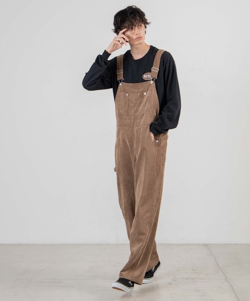 セール】WEGO/コーデュロイオーバーオール（サロペット/オーバーオール