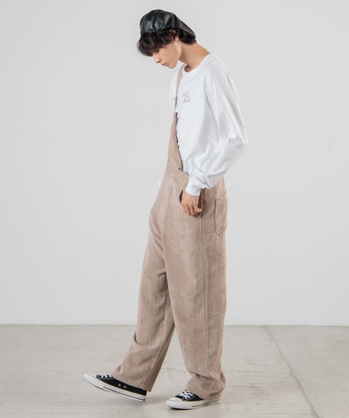 セール】WEGO/コーデュロイオーバーオール（サロペット/オーバーオール