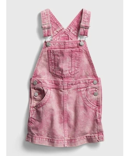 Gap ギャップ の ピンク デニムサロペットスカート 幼児 ジャンパースカート Wear