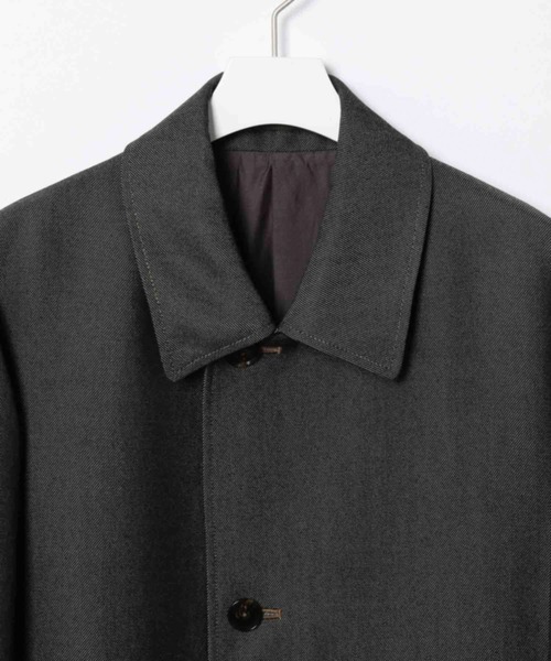 ADAM ET ROPE'(アダムエロペ)の「【NIKKE】ウールデニムカーコート(ステンカラーコート・メンズ・ネイビー・M/L)」の8枚目の写真