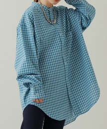 Kastane | 【UNISEX】リサイクルヤーンチェックオーバーシャツ(シャツ/ブラウス)