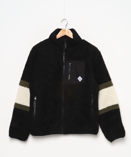 ボアハイネックZIPブルゾン