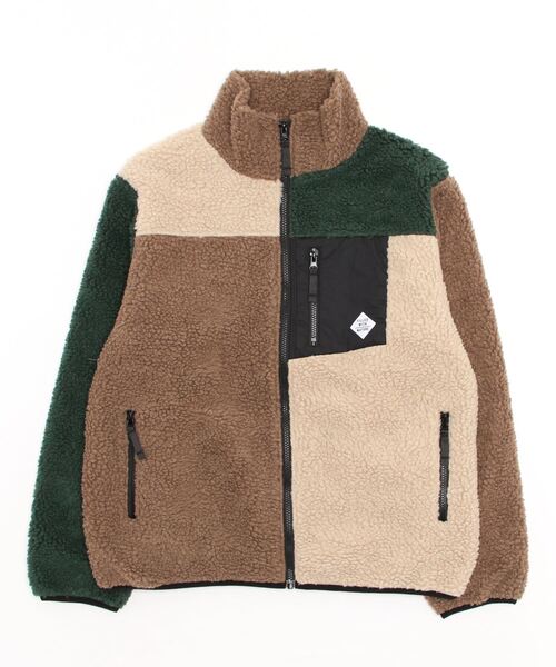 ボアハイネックZIPブルゾン