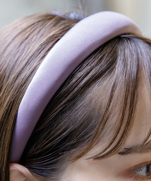 flower（フラワー）の「ボリュームカラーヘアバンド（カチューシャ・レディース・ピンク/ブルー/ベージュ・FREE）」の12枚目の写真