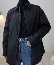 【chuclla】Big shirt puffer coat chw1404