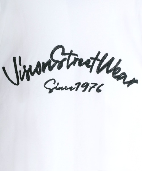 VISION STREET WEAR(ヴィジョンストリートウェア)の「VISION STREET WEAR/ヴィジョンストリートウエア スウェット サテンワッペン カレッジロゴ バックチェーン刺繍 ルードロゴ スウェットパーカー/フーディー(パーカー・メンズ・ホワイト/ブラック/ホワイト系その他/ブラック系その他・M/L)」の18枚目の写真