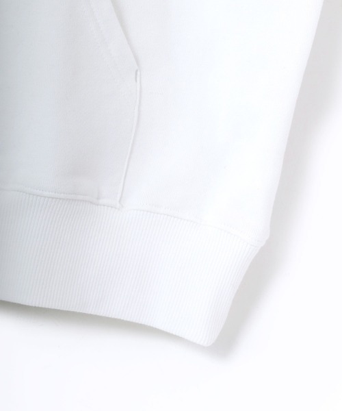 VISION STREET WEAR(ヴィジョンストリートウェア)の「VISION STREET WEAR/ヴィジョンストリートウエア スウェット サテンワッペン カレッジロゴ バックチェーン刺繍 ルードロゴ スウェットパーカー/フーディー(パーカー・メンズ・ホワイト/ブラック/ホワイト系その他/ブラック系その他・M/L)」の20枚目の写真