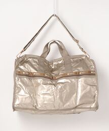 ✨美品✨レスポートサック　MEDIUM WEEKENDER　シャンパンゴールド LeSportsac（レスポートサック）の「LARGE WEEKENDER シャンパン
