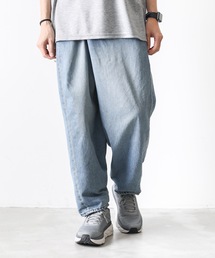 KAZUYUKI KUMAGAI ATTACHMENT | 11.5OZ DENIM TAPERED ASYMMETRIC(デニムパンツ)