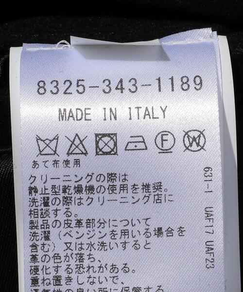 1017 ALYX 9SM(アリクス)の「<1017 ALYX 9SM>WOOL VARSITY JKT/ジャケット(その他アウター・メンズ・ブラック・MEDIUM)」の11枚目の写真