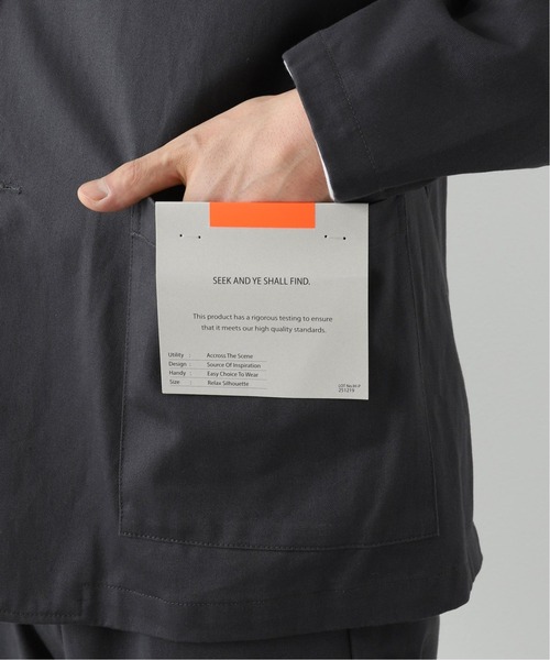INHERIT（インヘリット）の「OLD SCHOOL SETUP【セットアップ販売】（その他アウター・メンズ・チャコールグレー/カーキ/アイボリー・SMALL/MEDIUM/LARGE）」の18枚目の写真