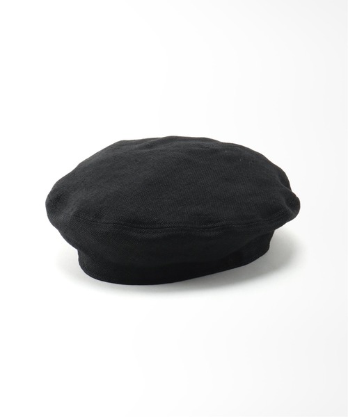 SLOBE IENA(スローブイエナ)の「【La Maison de Lyllis 】STONCHベレー◆(ハンチング/ベレー帽・レディース・ブラック・FREE)」の10枚目の写真