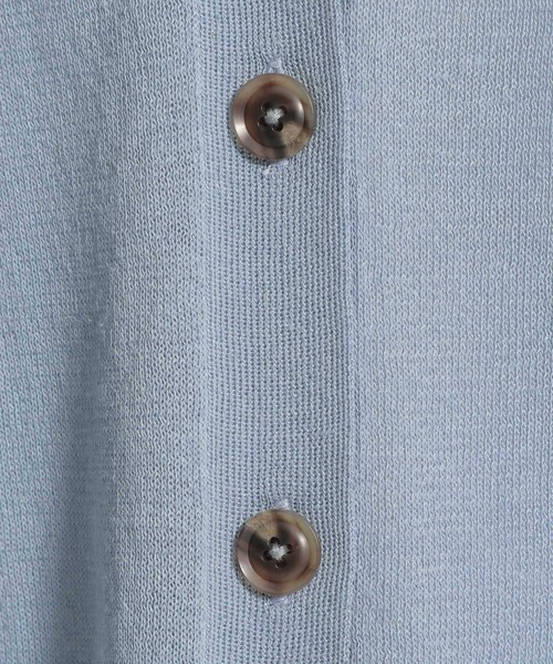 niko and...（ニコアンド）の「洗えるリネン混カーディガン（カーディガン/ボレロ・レディース・ライトブルー/ブラック/ベージュ・MEDIUM/LARGE）」の18枚目の写真