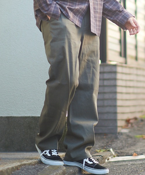 CIAOPANIC TYPY(チャオパニックティピー)の「リネン混ワークパンツ (セットアップ)(スラックス・メンズ・チャコールグレー/オリーブ・S/M/L)」の6枚目の写真