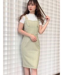 RESEXXY | ツイードキャミワンピース(ワンピース)