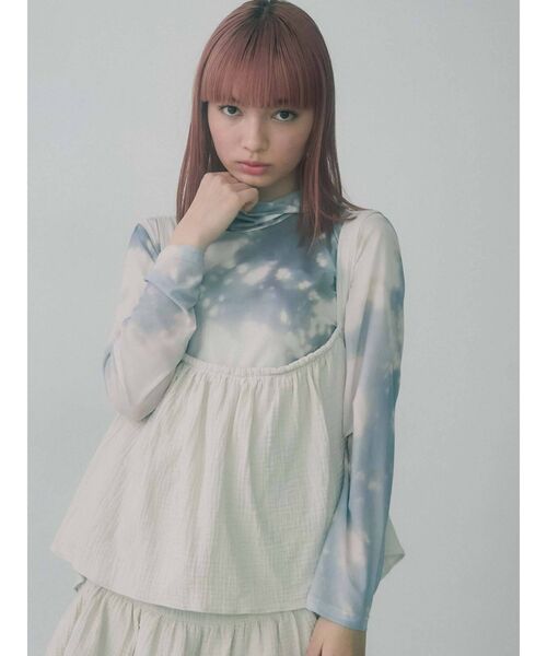 merry jenny（メリージェニー）の「ティアードティアードワンピース（ワンピース・レディース・アイボリー/ブラック/ベージュ・FREE）」の14枚目の写真