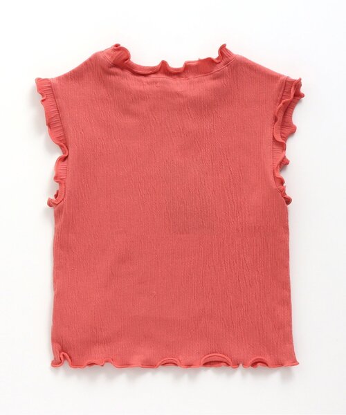 BREEZE（ブリーズ）の「楊柳フレンチスリーブTシャツ（Tシャツ/カットソー・キッズ・レモンイエロー/チャコール/オフホワイト/レッド・110/120/130/140/150/100/90）」の18枚目の写真