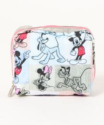 LeSportsac（レスポートサック）の「LeSportsac “Mickey & Friends Collection”SQUARE COSMETIC　ミッキー パッチワーク（ポーチ・キッズ）」