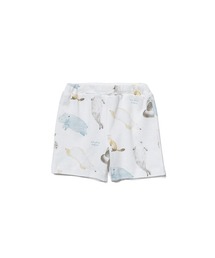 ジェラートピケ　旭山動物園　ユキヒョウTシャツ＆アニマルモチーフショートパンツ gelato pique（ジェラートピケ）の「【KIDS】【旭山動物園