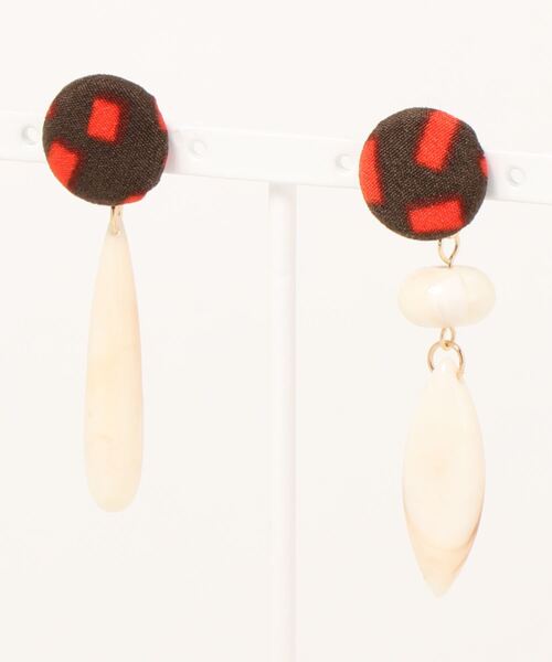 Shirmie(シェルミー)の「【Shirmie】ゆらゆらストーンモチーフピアス(ピアス(両耳用)・レディース・I/H/G/A/F/D/B/K/C/J/E・FREE)」の1枚目の写真