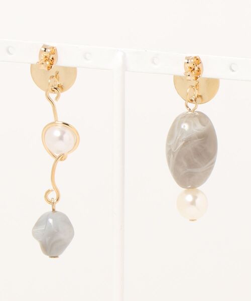 Shirmie(シェルミー)の「【Shirmie】ゆらゆらストーンモチーフピアス(ピアス(両耳用)・レディース・I/H/G/A/F/D/B/K/C/J/E・FREE)」の12枚目の写真
