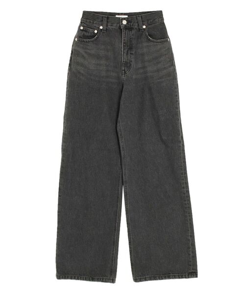 EVRIS（エヴリス）の「BACKスラッシュワイドデニムパンツ（デニムパンツ・レディース・ブラック・MEDIUM/SMALL）」の21枚目の写真