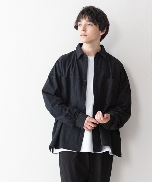 UNIIT】ワッシャー加工 ルーズフィット（ビッグシルエット