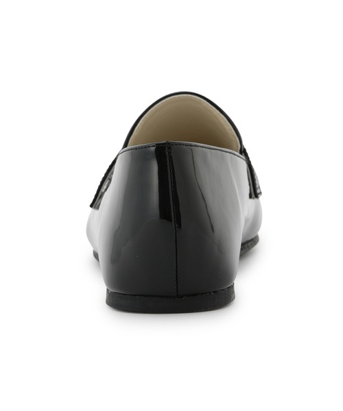 Juze（ジュゼ）の「【晴雨兼用・生活防水】ソフトコインローファーレインシューズ（レインシューズ・レディース・ブラック・L/M/S）」の3枚目の写真