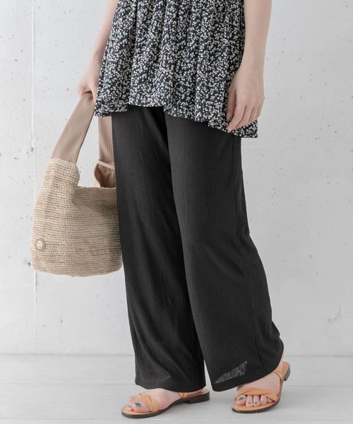 URBAN RESEARCH Sonny Label（アーバンリサーチサニーレーベル）の「楊柳イージーパンツ（その他パンツ・レディース・ミント/ブラック/オフホワイト・FREE）」の20枚目の写真