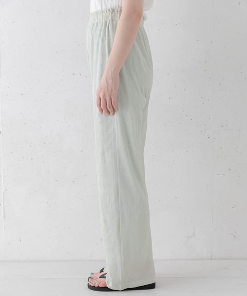 URBAN RESEARCH Sonny Label（アーバンリサーチサニーレーベル）の「楊柳イージーパンツ（その他パンツ・レディース・ミント/ブラック/オフホワイト・FREE）」の10枚目の写真