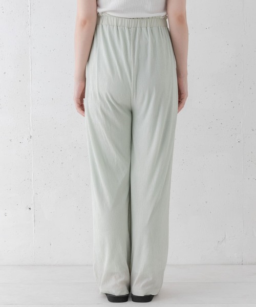 URBAN RESEARCH Sonny Label（アーバンリサーチサニーレーベル）の「楊柳イージーパンツ（その他パンツ・レディース・ミント/ブラック/オフホワイト・FREE）」の5枚目の写真