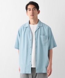 快適オープンカラーシャツ/938851