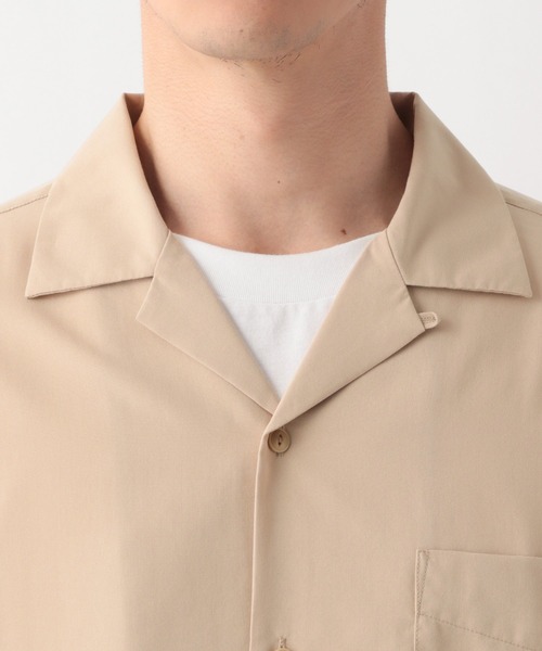 GLOBAL WORK（グローバルワーク）の「快適オープンカラーシャツ/938851（シャツ/ブラウス・メンズ・ブラック/ピンク/カーキ/ライトグレー/ライトブルー/ブラウン・SMALL/MEDIUM/LARGE/X-LARGE）」の15枚目の写真