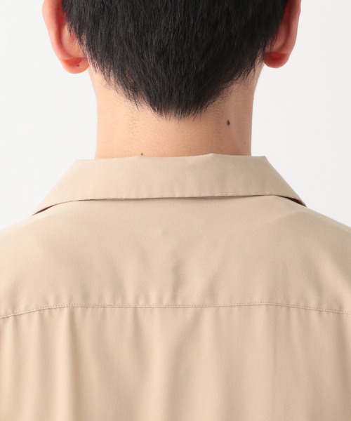 GLOBAL WORK（グローバルワーク）の「快適オープンカラーシャツ/938851（シャツ/ブラウス・メンズ・ブラック/ピンク/カーキ/ライトグレー/ライトブルー/ブラウン・SMALL/MEDIUM/LARGE/X-LARGE）」の18枚目の写真