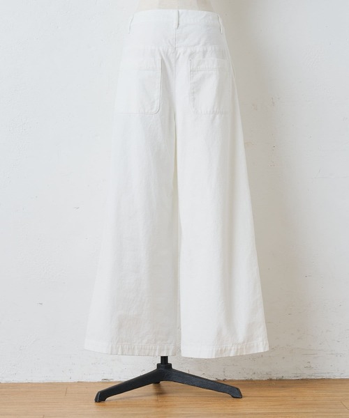 BEARDSLEY（ビアズリー）の「コットンバギーパンツ（その他パンツ・レディース・ホワイト/カーキ・FREE）」の6枚目の写真