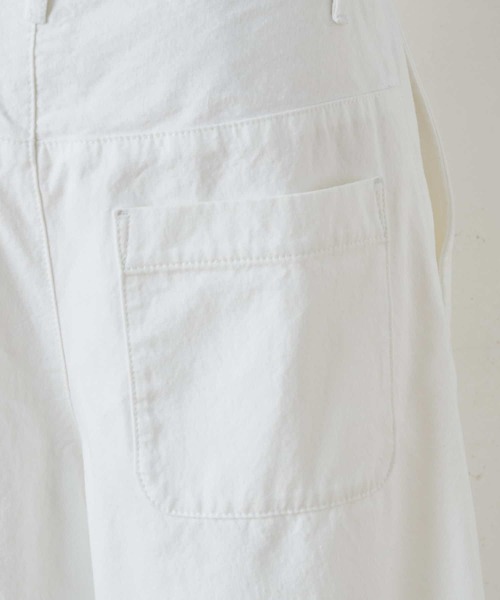 BEARDSLEY（ビアズリー）の「コットンバギーパンツ（その他パンツ・レディース・ホワイト/カーキ・FREE）」の7枚目の写真