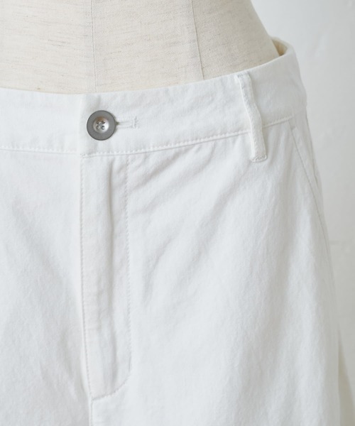 BEARDSLEY（ビアズリー）の「コットンバギーパンツ（その他パンツ・レディース・ホワイト/カーキ・FREE）」の5枚目の写真