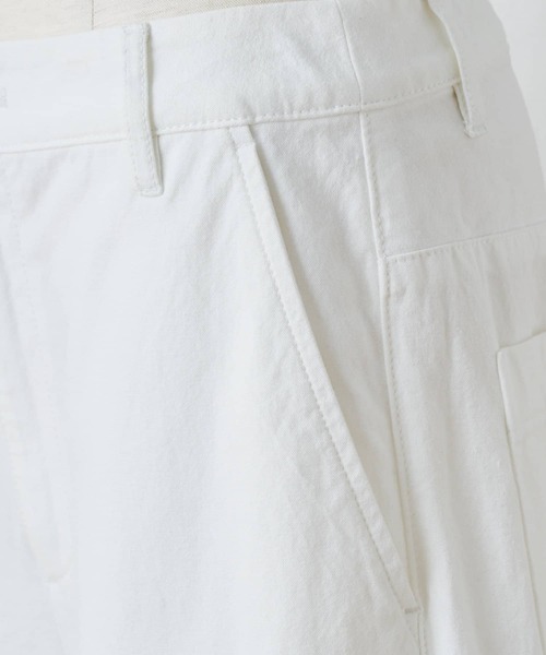 BEARDSLEY（ビアズリー）の「コットンバギーパンツ（その他パンツ・レディース・ホワイト/カーキ・FREE）」の10枚目の写真