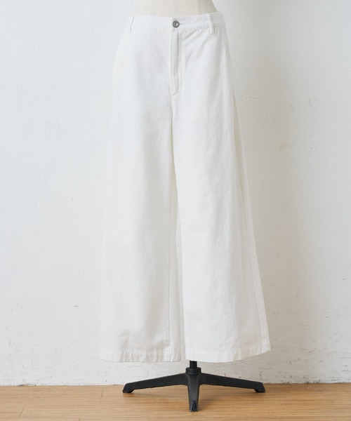 BEARDSLEY（ビアズリー）の「コットンバギーパンツ（その他パンツ・レディース・ホワイト/カーキ・FREE）」の14枚目の写真