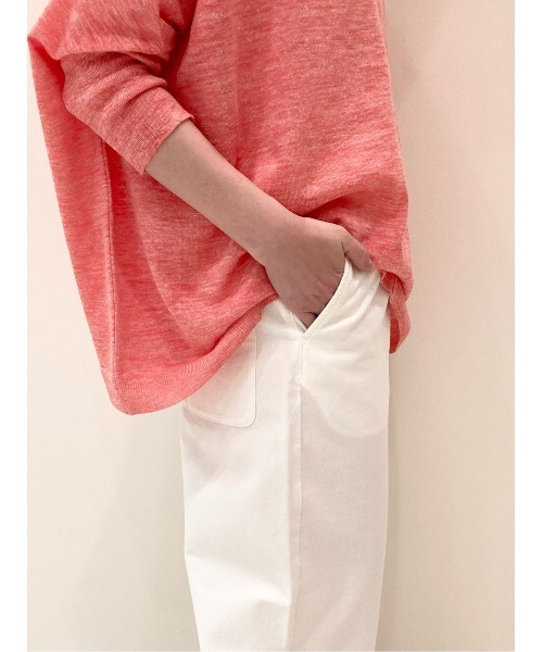 BEARDSLEY（ビアズリー）の「コットンバギーパンツ（その他パンツ・レディース・ホワイト/カーキ・FREE）」の16枚目の写真