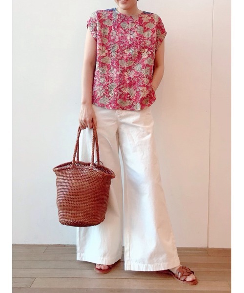 BEARDSLEY（ビアズリー）の「コットンバギーパンツ（その他パンツ・レディース・ホワイト/カーキ・FREE）」の19枚目の写真