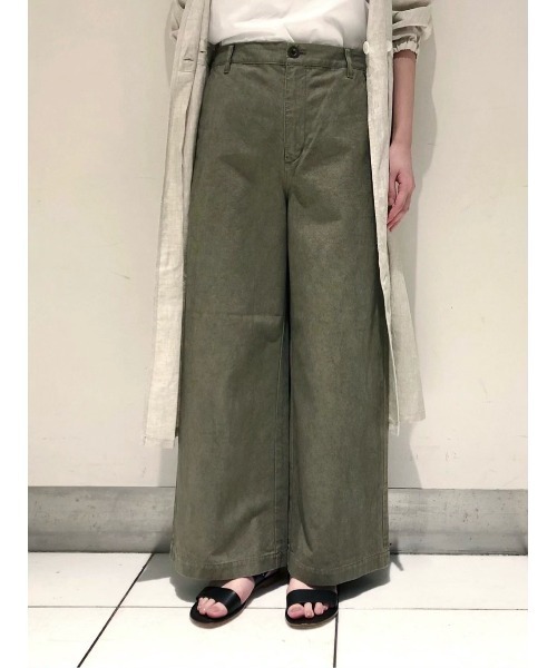 BEARDSLEY（ビアズリー）の「コットンバギーパンツ（その他パンツ・レディース・ホワイト/カーキ・FREE）」の20枚目の写真