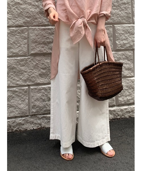 BEARDSLEY（ビアズリー）の「コットンバギーパンツ（その他パンツ・レディース・ホワイト/カーキ・FREE）」の21枚目の写真