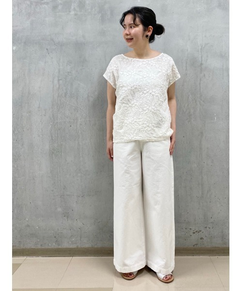 BEARDSLEY（ビアズリー）の「コットンバギーパンツ（その他パンツ・レディース・ホワイト/カーキ・FREE）」の13枚目の写真