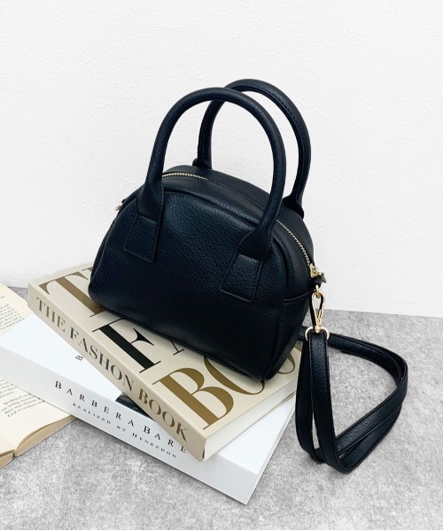 PairPair(ペアペア)の「2WAYボストンショルダーバッグ(ボストンバッグ・レディース・ブラック・FREE)」の4枚目の写真