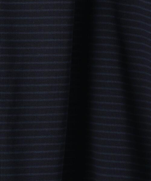 green label relaxing(グリーンレーベルリラクシング)の「OLT CM クリアピケ ボーダー クルーネック 半袖 Tシャツ カットソー(Tシャツ/カットソー・メンズ・ライトブルー/ホワイト/ネイビー・X-LARGE/SMALL/LARGE/MEDIUM)」の20枚目の写真