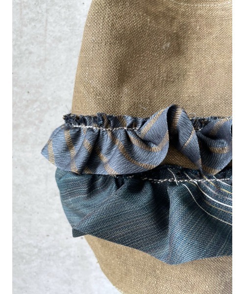 BEARDSLEY（ビアズリー）の「【アソート】ヴィンテージネクタイバッグ（ショルダーバッグ・レディース・カーキ・FREE）」の3枚目の写真